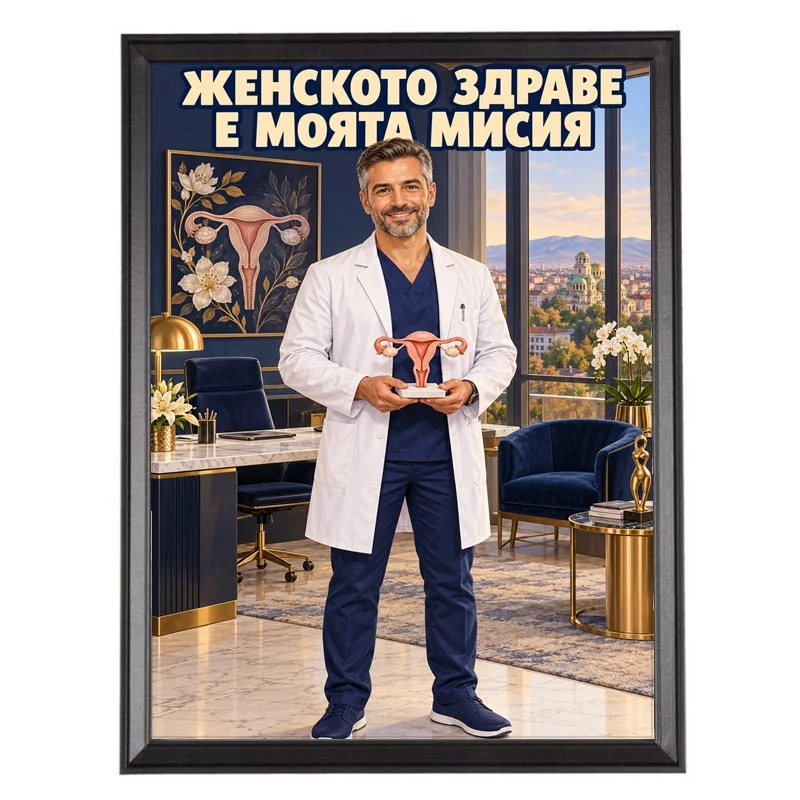 Карикатура за Гинеколог - Женското Здраве е Моята Мисия