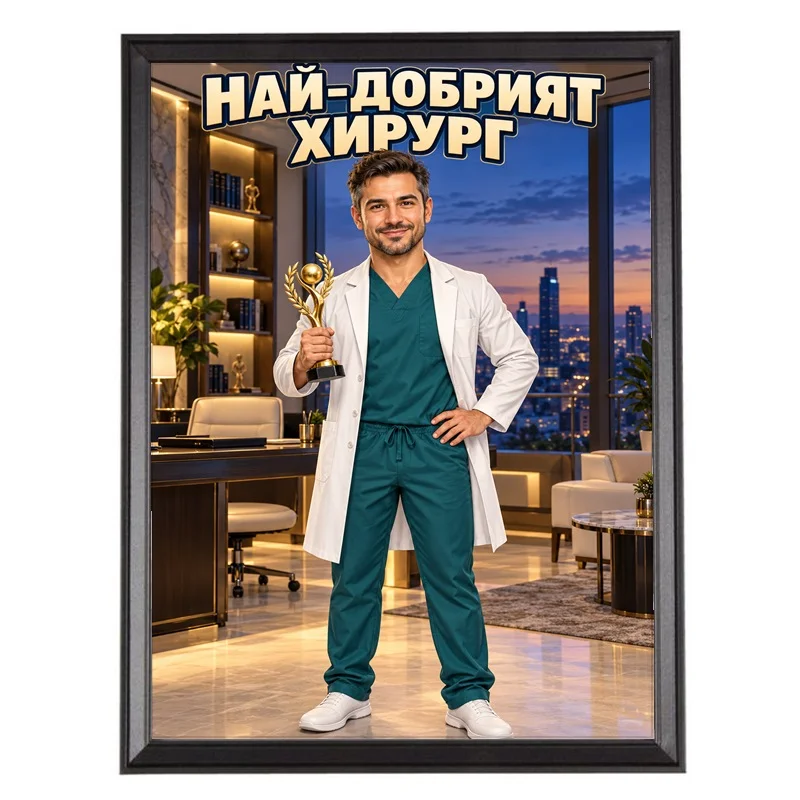 Карикатура за Хирург с Награда - Най-добрият Хирург