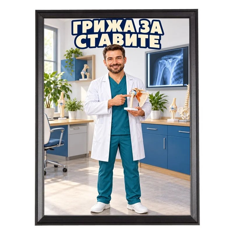Карикатура за Ортопед по Снимка - Грижа за Ставите