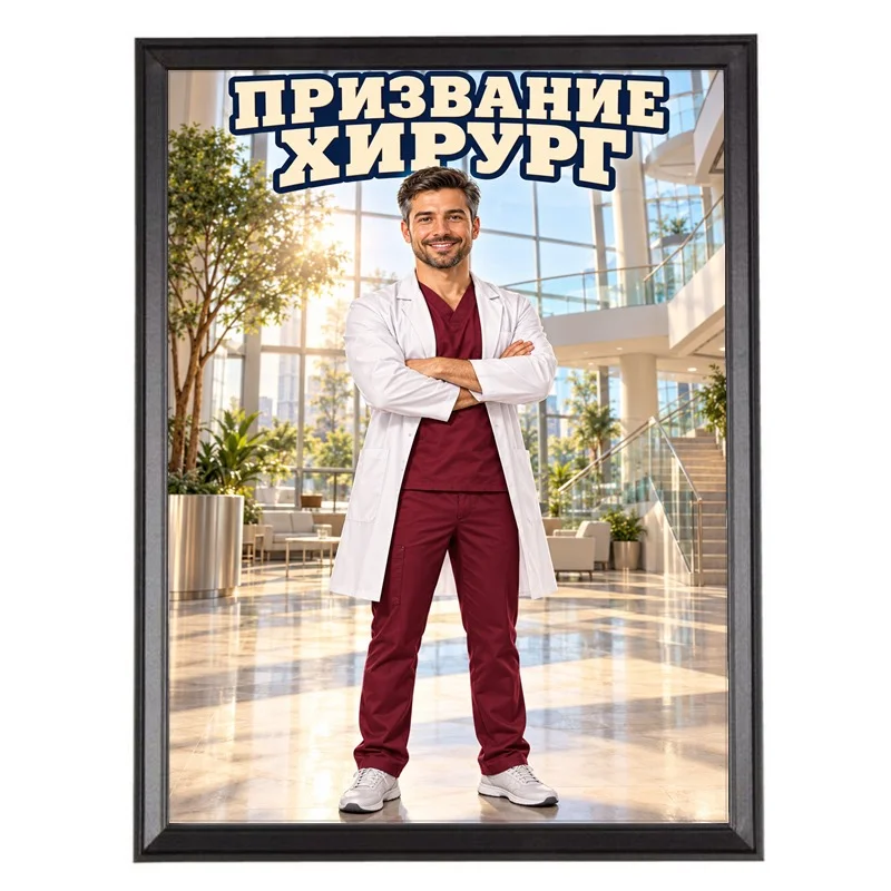 Подарък за Хирург Карикатура - Призвание Хирург